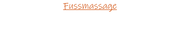 Fussmassage